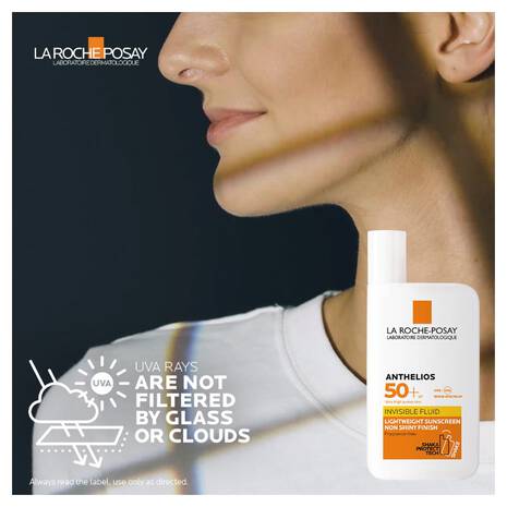 ANTHELIOS INVISIBLE FLUID FACIAL SUNSCREEN SPF 50+