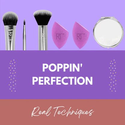 Real Techniques-Limited Edition Poppin' Perfection Brush Set