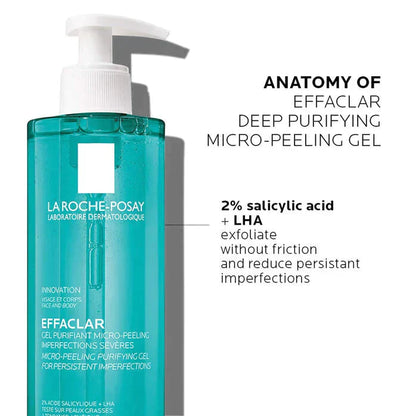 La Roche Posay Effaclar Micro Peeling Purifying Gel 400ml