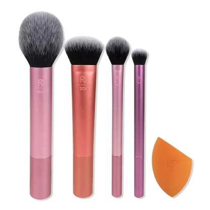 Real Techniques Everyday Essentials Makeup Brush & Sponge Set