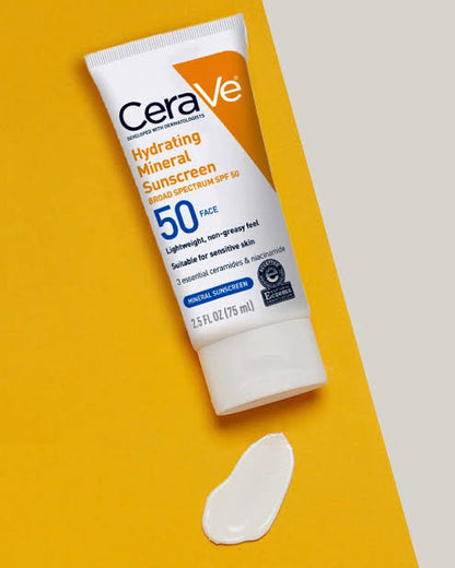 CeraVe Hydrating Mineral Sunscreen