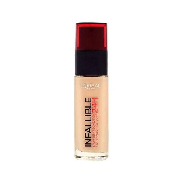 LOreal Paris Infallible Liquid Foundation 24H Fresh Wear - 115 Nude Beige