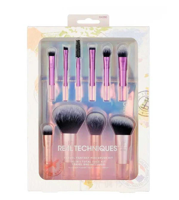 Real Techniques - Mini Brush Set Travel Fantasy