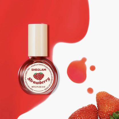 Sheglam For The Flush Lip & Cheek Tint Strawberry 6ml